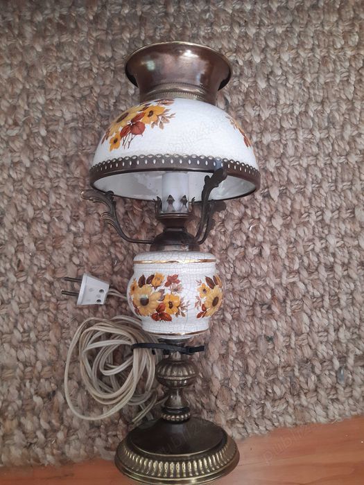 Veioza rustica ceramica pictata