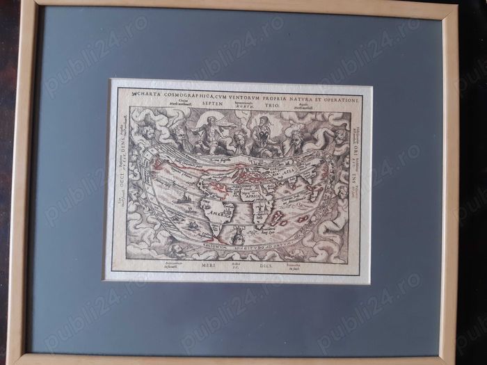 Harta austriaca a lumii cunoscute