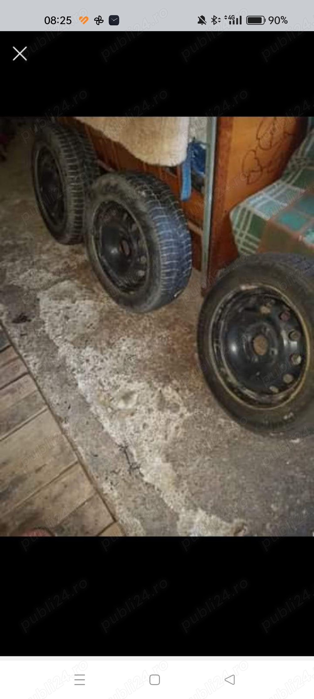 De vânzare jante de tablă pentru Peugeot 206