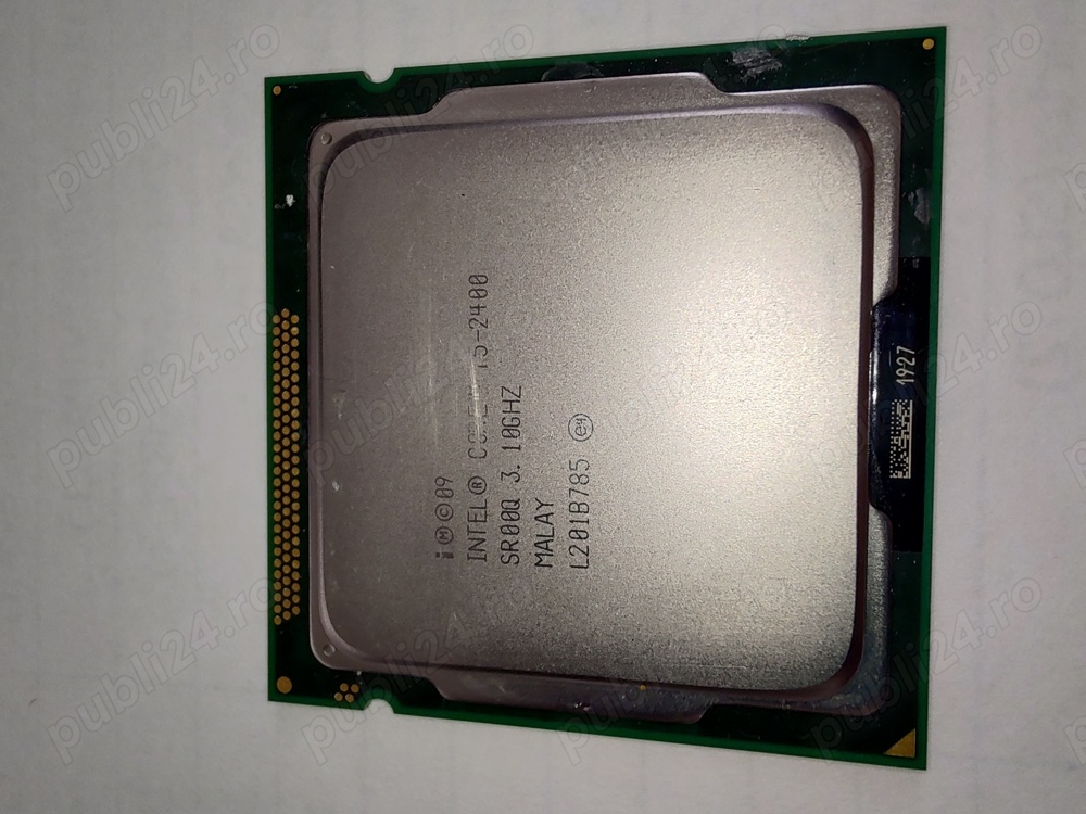 Intel Core i5 2400 3.10GHz quad core Sandy Bridge LGA 1155. Impecabil!