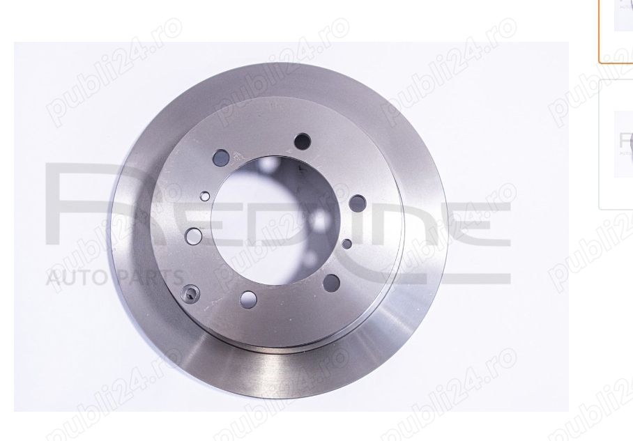 RED-LINE 26MI001 Disc de frână puntea fata, 315x18mm, 6, plin