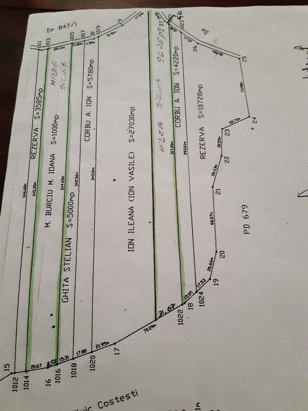 De vânzare teren agricol 