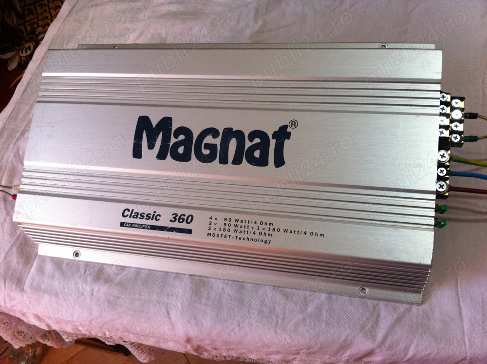 Amplificator Magnat max 600W Germany ( audison hertz statie