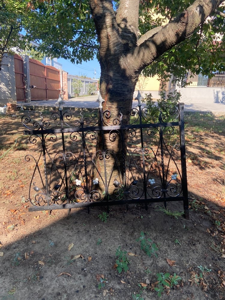 Gard fier forjat brut