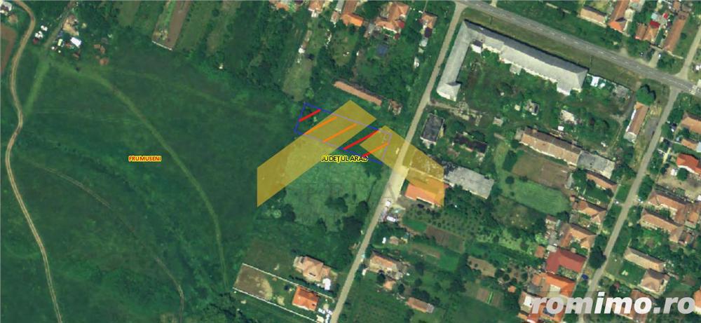 Teren intravilan de vanzare Frumuseni