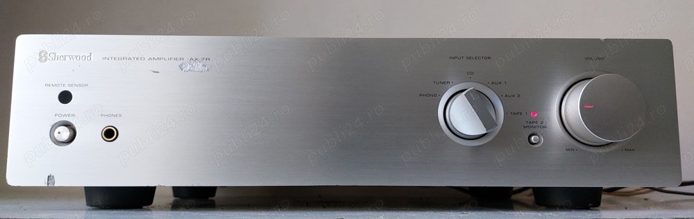 Sherwood AX 7 R amplificator hi end dual mono putere 210W muzica consum 460W