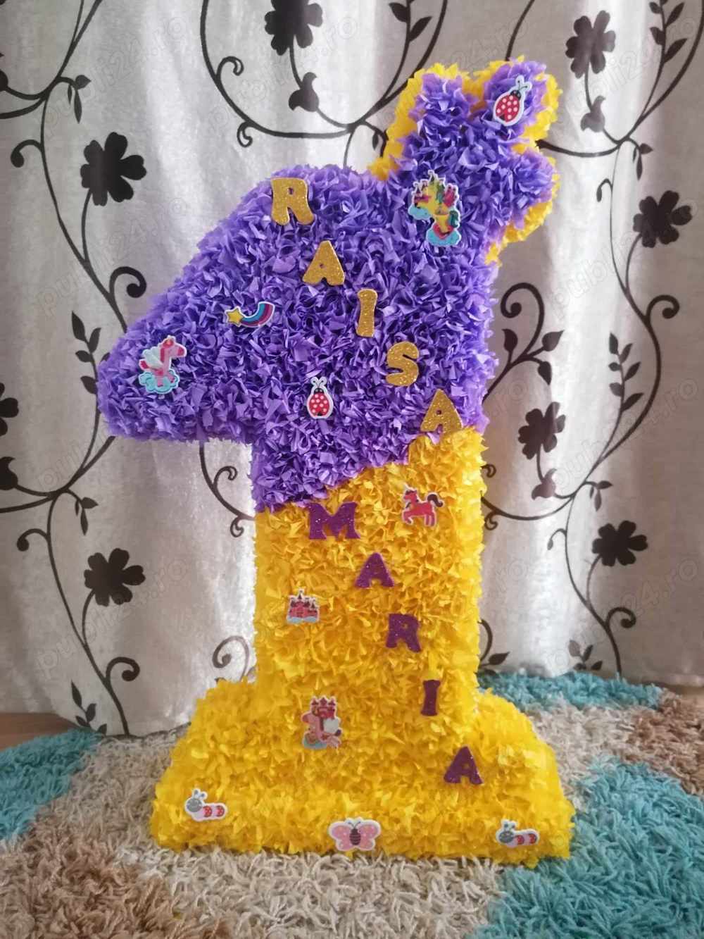 Confecționez cifre aniversare hand made!!!