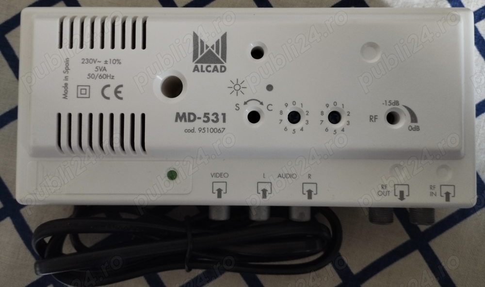 Modulator CATV programabil CCIR BG, Stereo