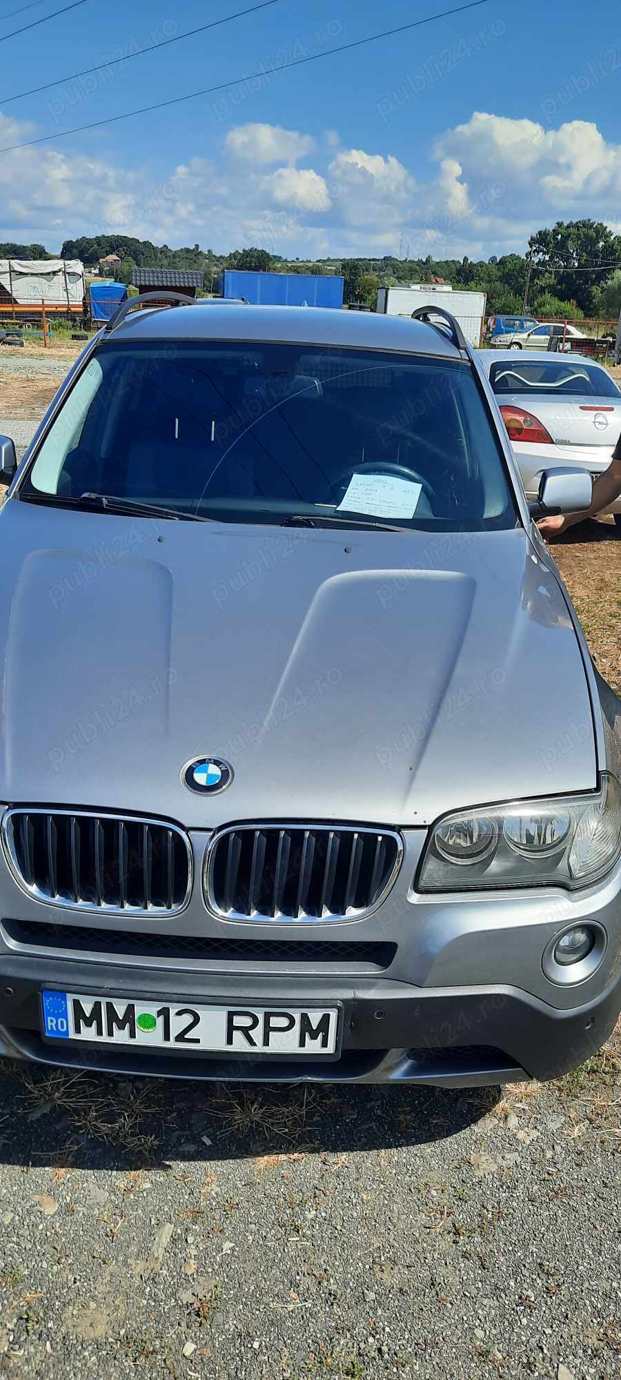 Vând BMW X3 x83 an 2007 stare foarte buna preț 4750 euro negociabil