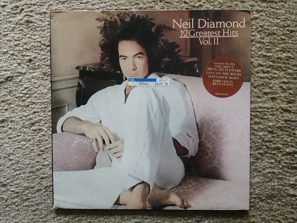 Vand colectie de discuri vinil (LP) cu NEIL DIAMOND