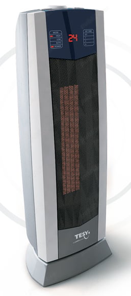 Aeroterma TESY HL 253 VPTC cu element de încălzire ceramic