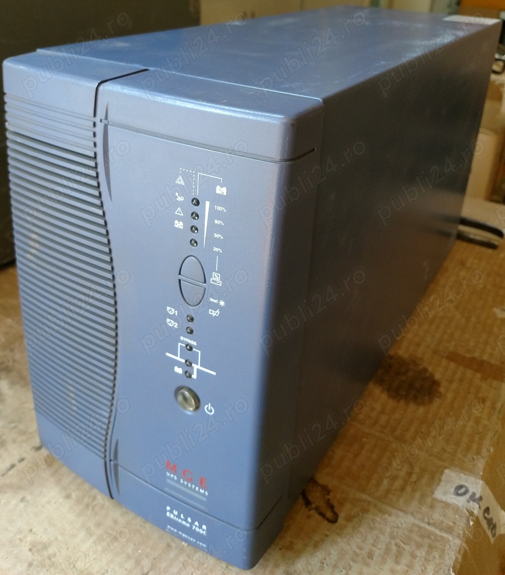UPS ONLINE MGE PulsarExtreme 700 si 1000VA, SIN, AVR, dubla conversie.