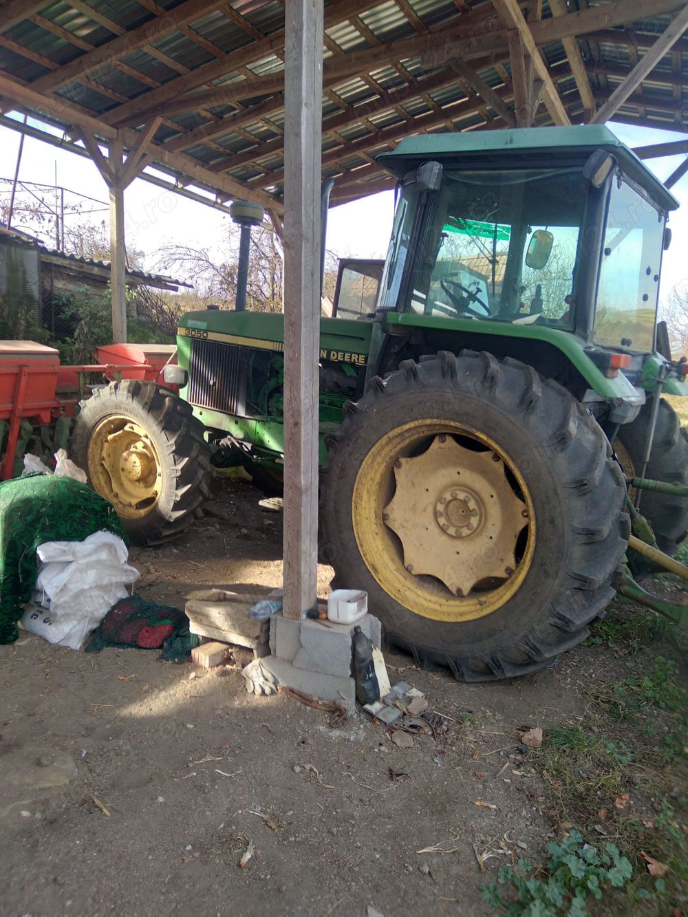 Tractor John Deere 100 CP , plug disc semanatori ierbicidator tocator