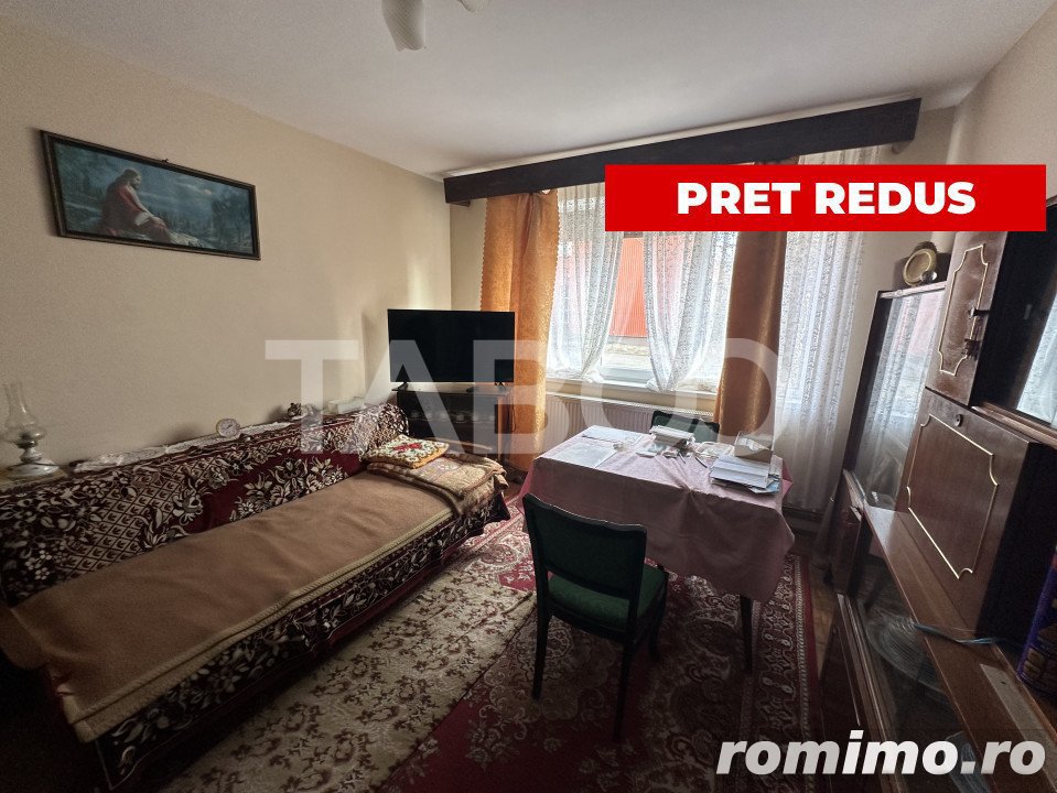 Apartament 3 camere 70 mpu parter zona 13 Decembrie