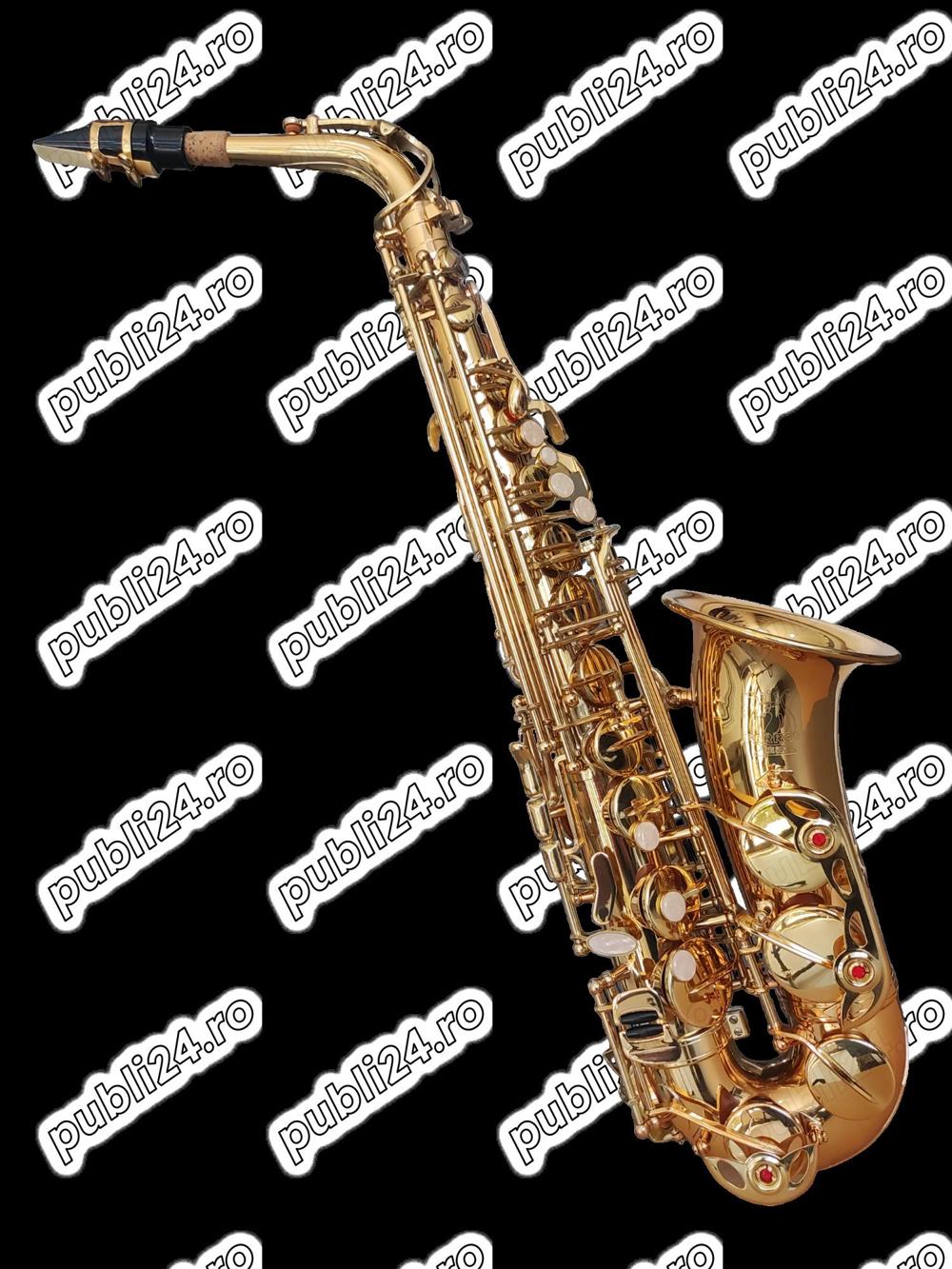 Set Saxofon Alto Parrot ZL118 Auriu