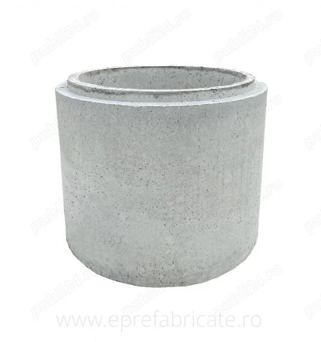 Camin   tub   din beton rotund   80 cm, h 100 cm