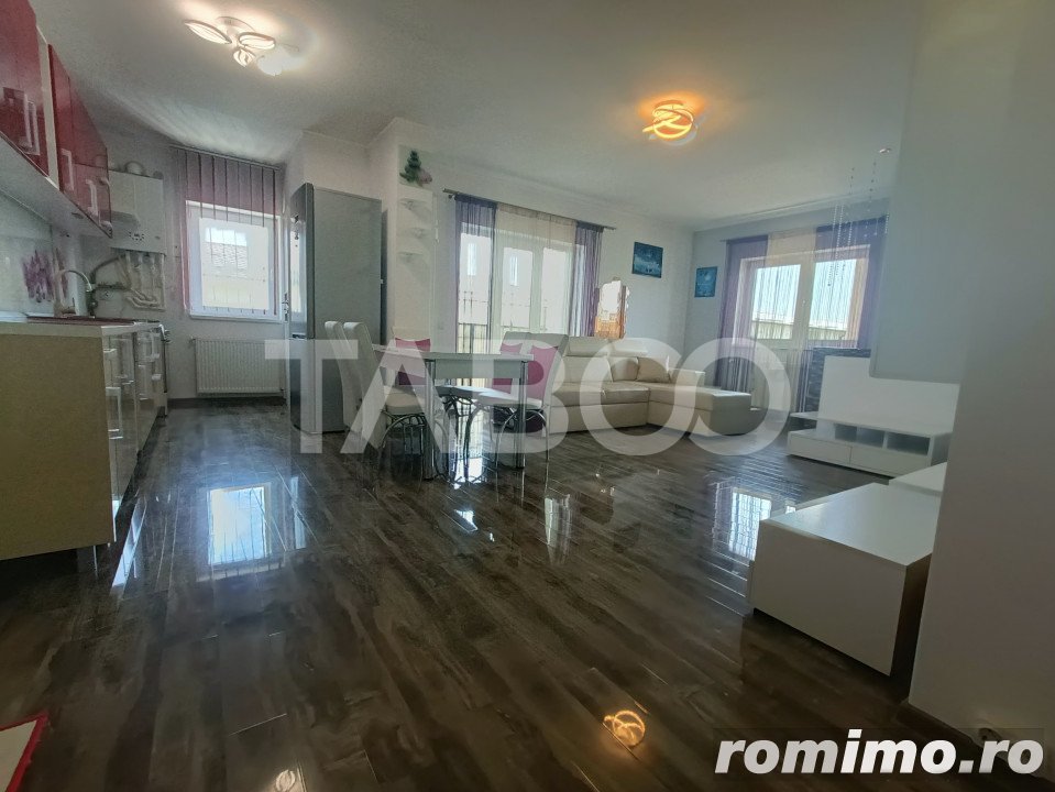 Apartament 2 camere 62 mp balcon de 21 mp si pod de vanzare Selimbar