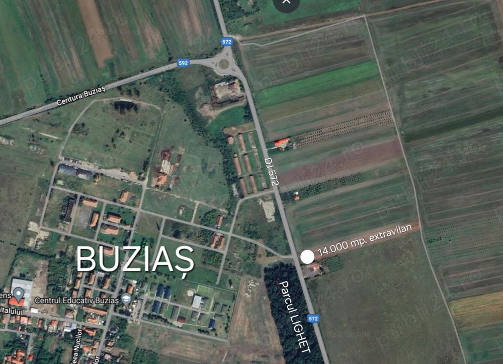 14.000 mp teren in Buzias, la DJ 572