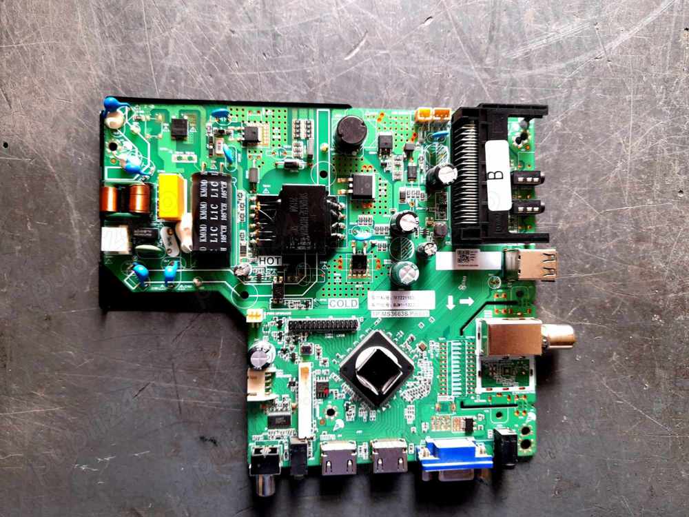 Set Mainboard TP.MS3663S.PB805, matrice de comenzi 200.CXK-LE28220-0H si IR 200.CXR-LE28220-0H
