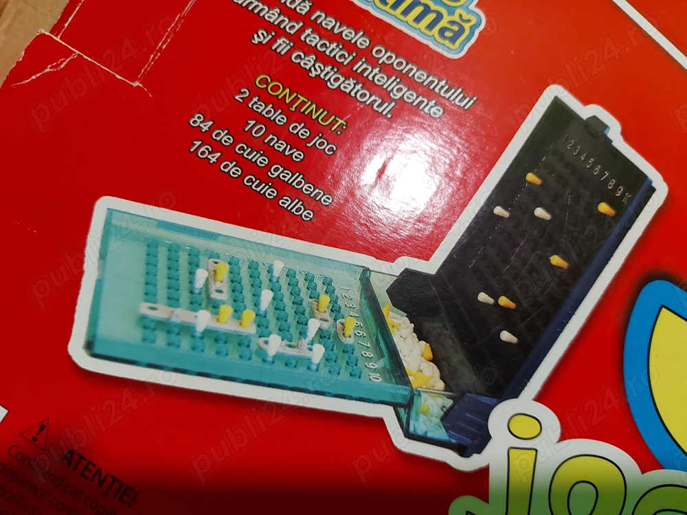 Joc pentru copii   Joc de strategie Batalia navala, Jocuri de societate