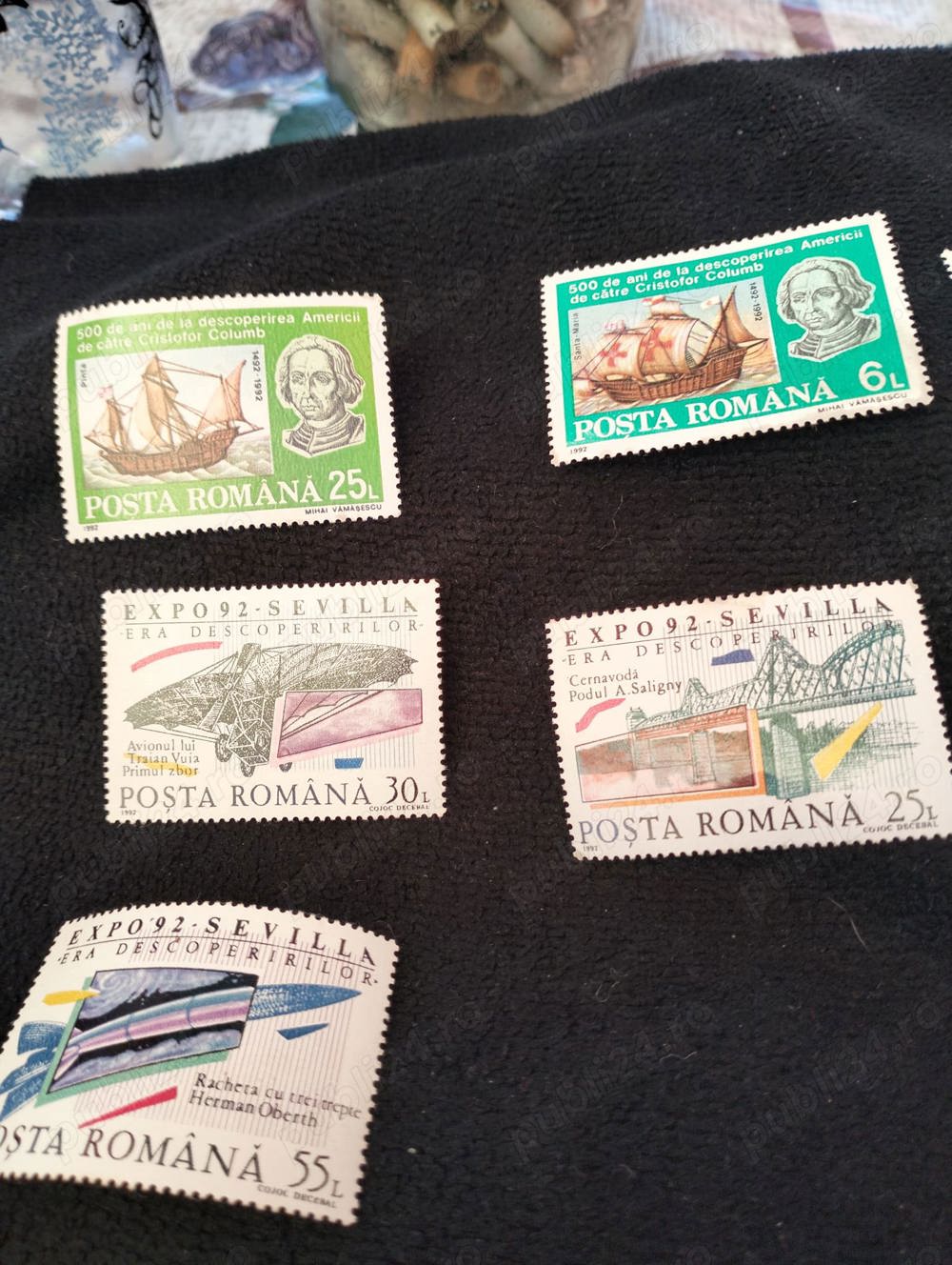 Timbre filatelia romania vechi