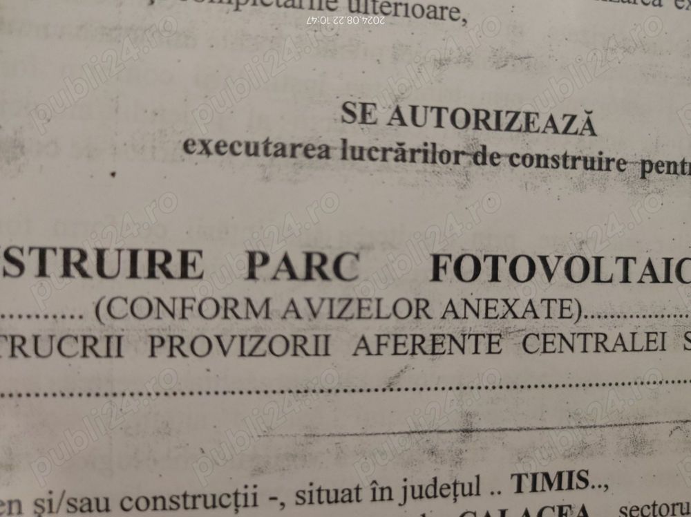 Teren intravilan 20 hectare Orțișoara de vânzare 