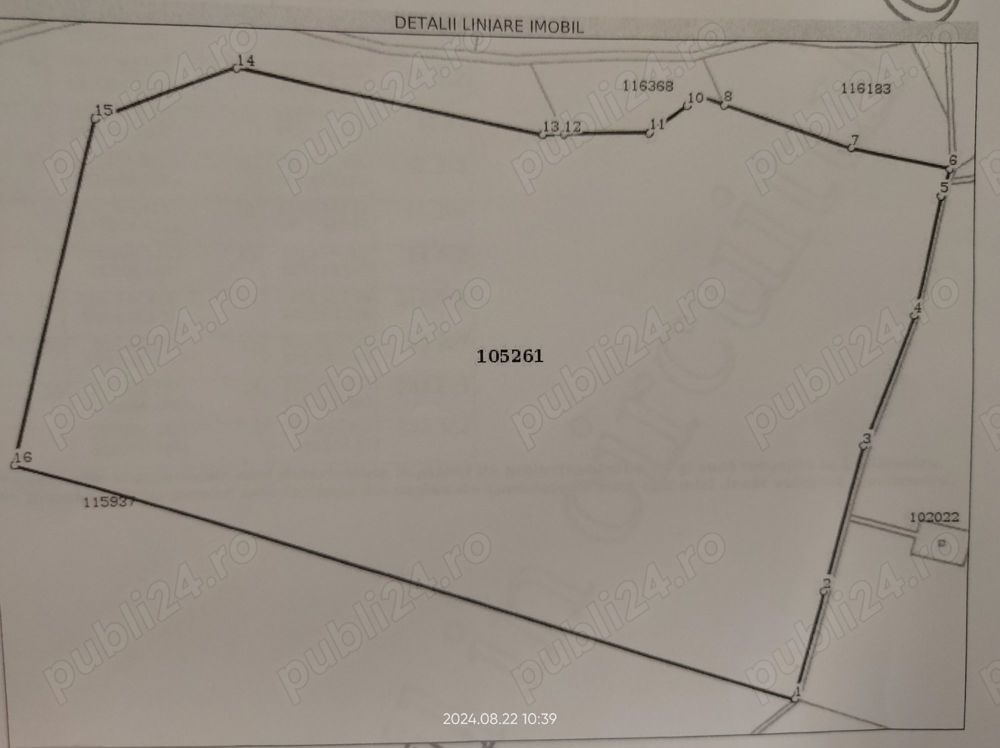 Teren parc fotovoltaic 20 hectare intravilan de vânzare 