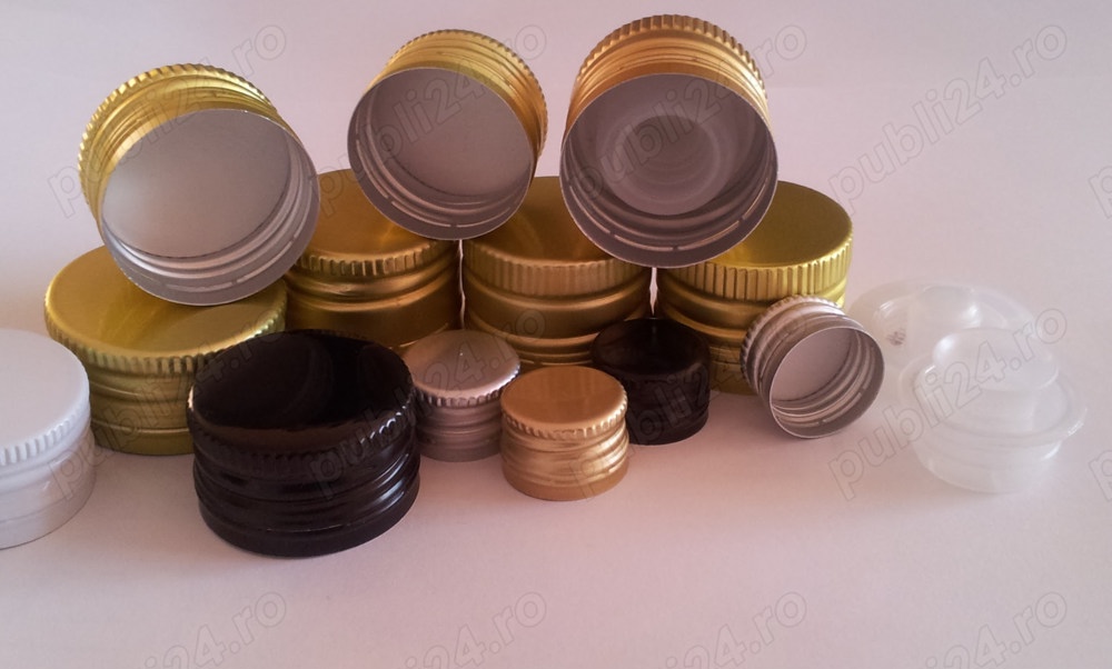 capace ( dopuri ) aluminiu filetate