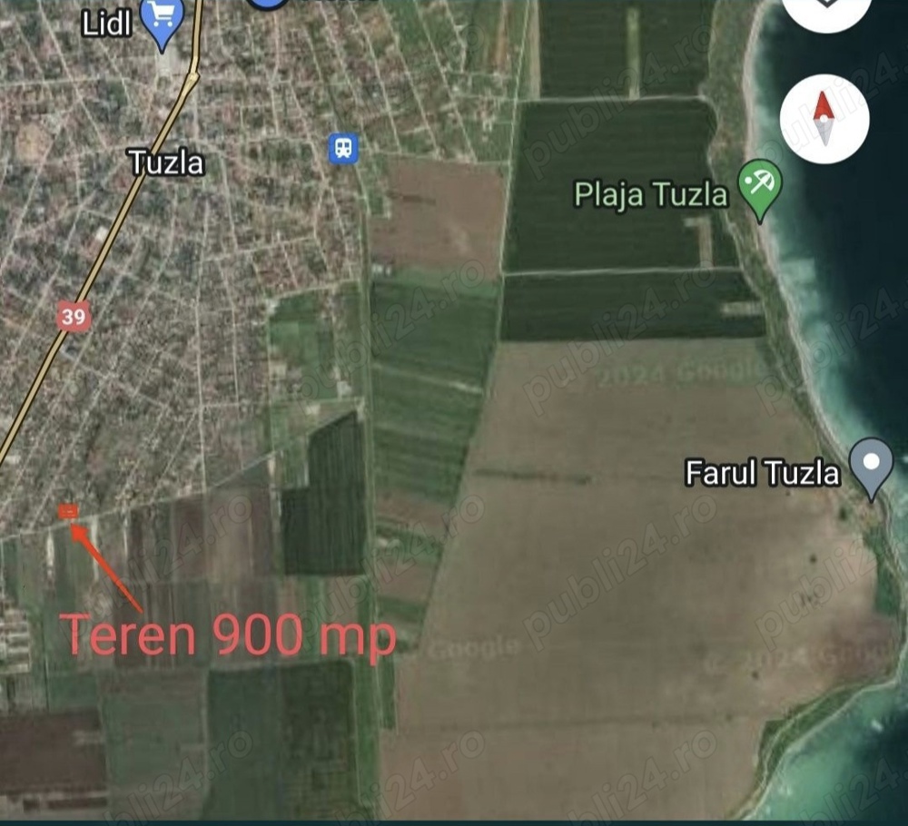 Teren intravilan în localitatea Tuzla