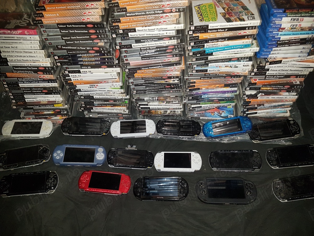 Vand PSP PLAY STATION PORTABIL la 100 ron trimit si in tara