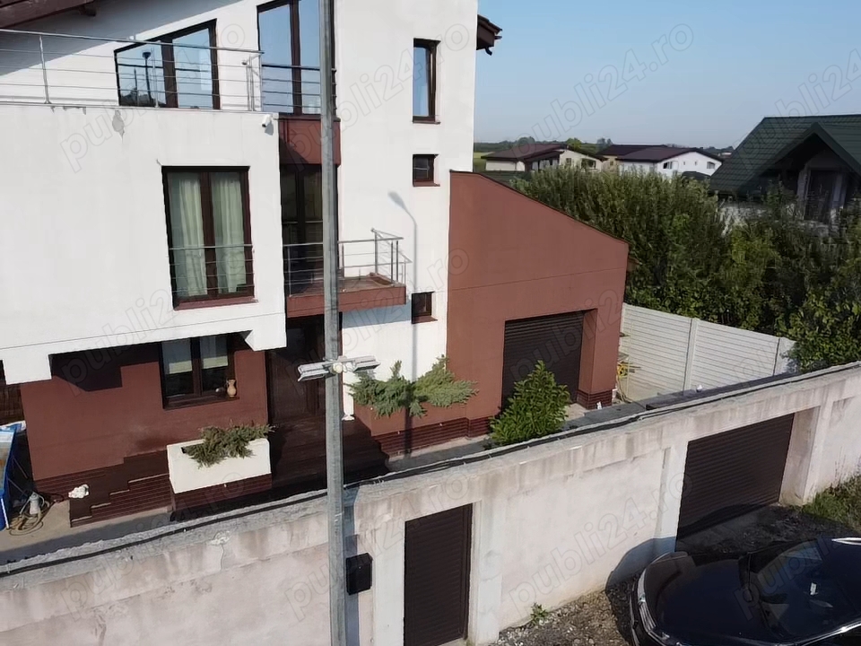 Schimb  vând casă Domnești jud Ilfov cu apartament  casă în Brașov 