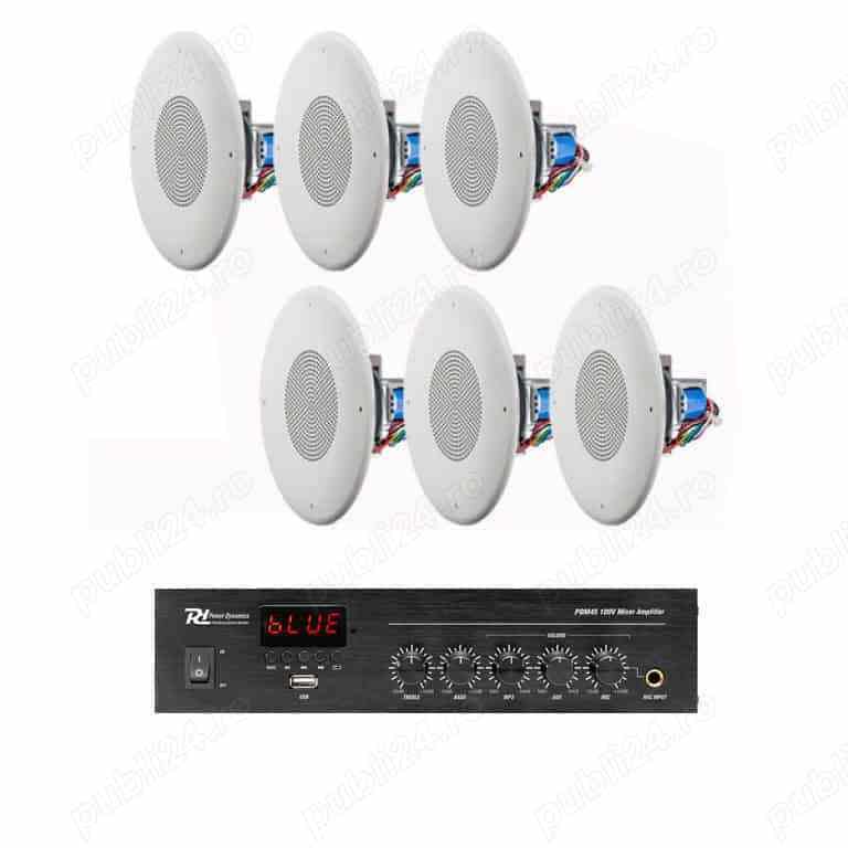 Boxe sonorizare restaurant tavan JBL Set complet