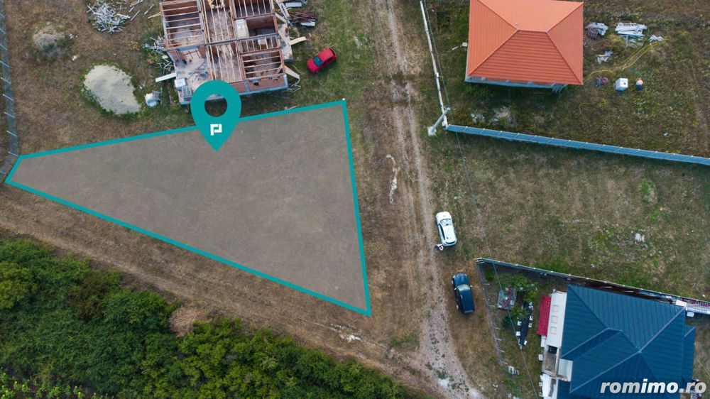 Teren intravilan cu proiect Duplex în Remetea Mare