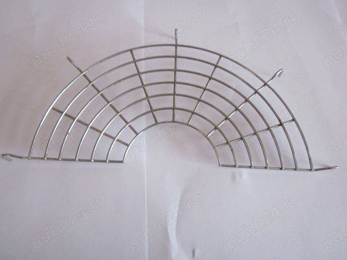 Mini gratar din inox pentru tigaie