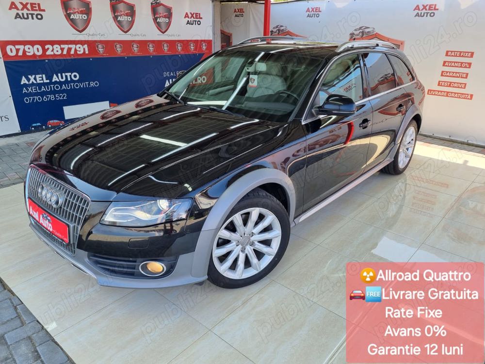 Audi A4 Allroad Quattro, An 2009 08, Motor 2.0Diesel, Euro 5, Rate Fixe, Avans 0% Livrare Gratuita