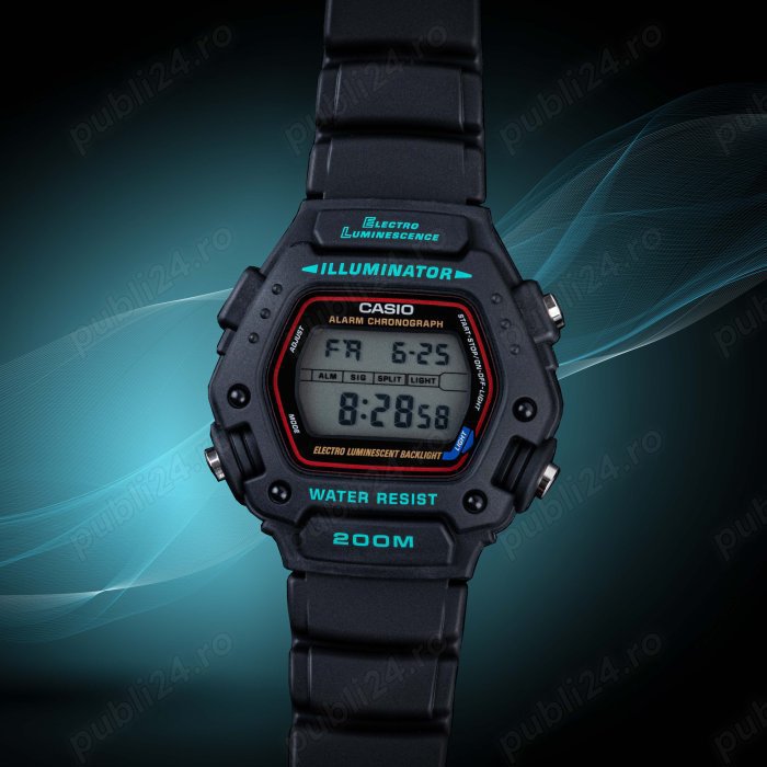 Ceas pentru Barbati Casio Digital DW-290-1VS (Mission Impossible) 