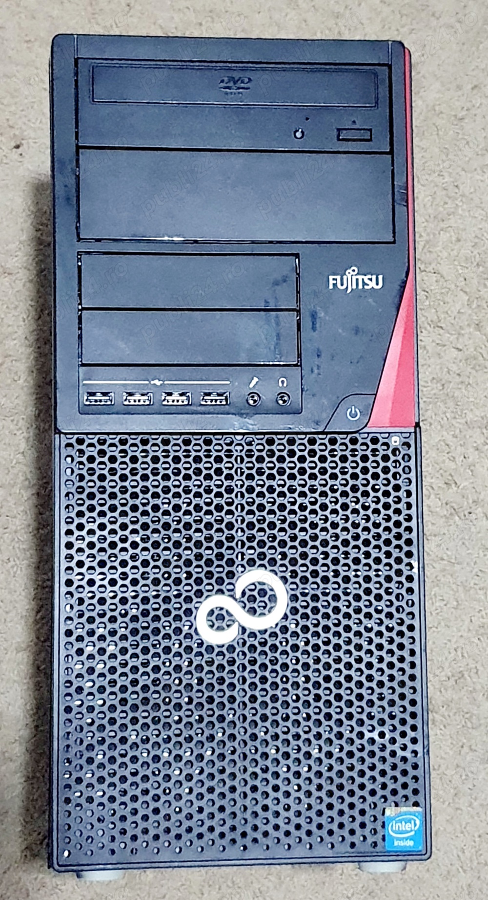 Workstation Fujitsu ESPRIMO P720 Intel i5 4690 3.9Ghz 8GB RAM SSD 256Gb HDD 1Tb Video Quadro Win10