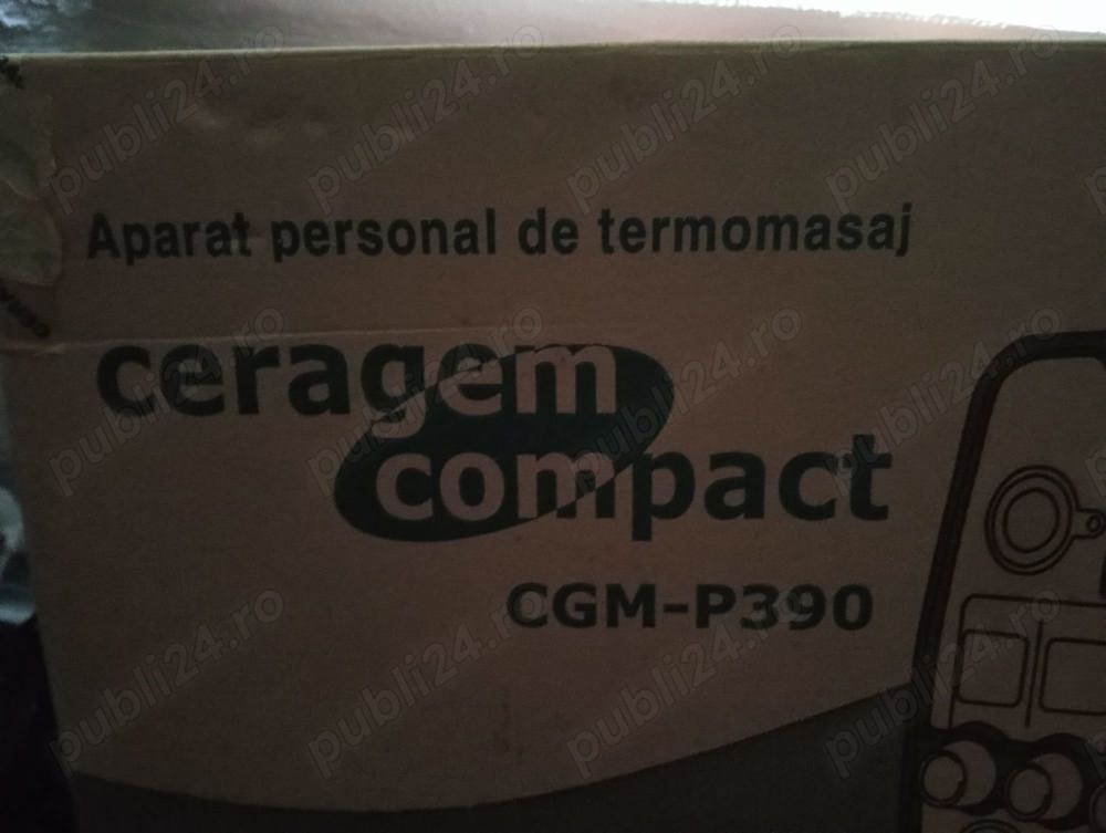 Vând aparat de termomasaj