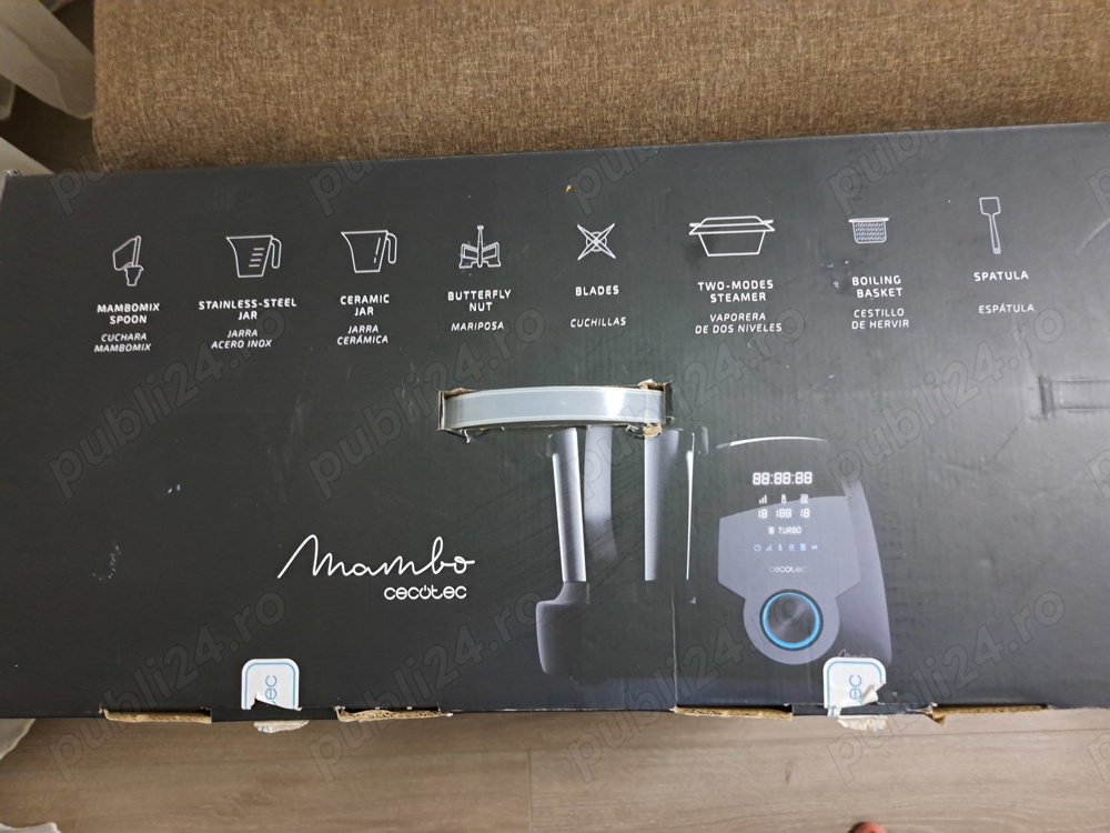 Robot de Bucatarie Cecotec Mambo 9590 3,3 L Negru