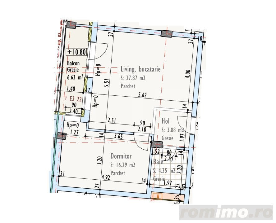 Apartament de 2 camere, semidecomandat, bloc nou, zona Pod IRA