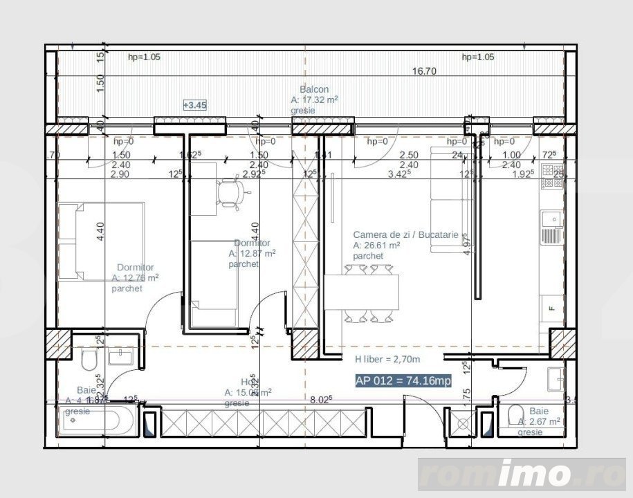 Apartament in cel mai exclusivist bloc nou din Cluj, acum cu CF!