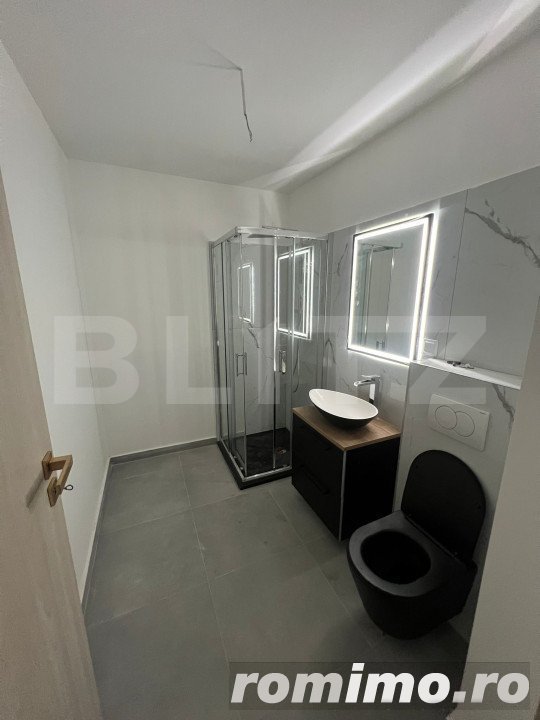 Apartament de 2 camere la Parter, 60 m2 utili + Terasa , Finisat langa Vivo!