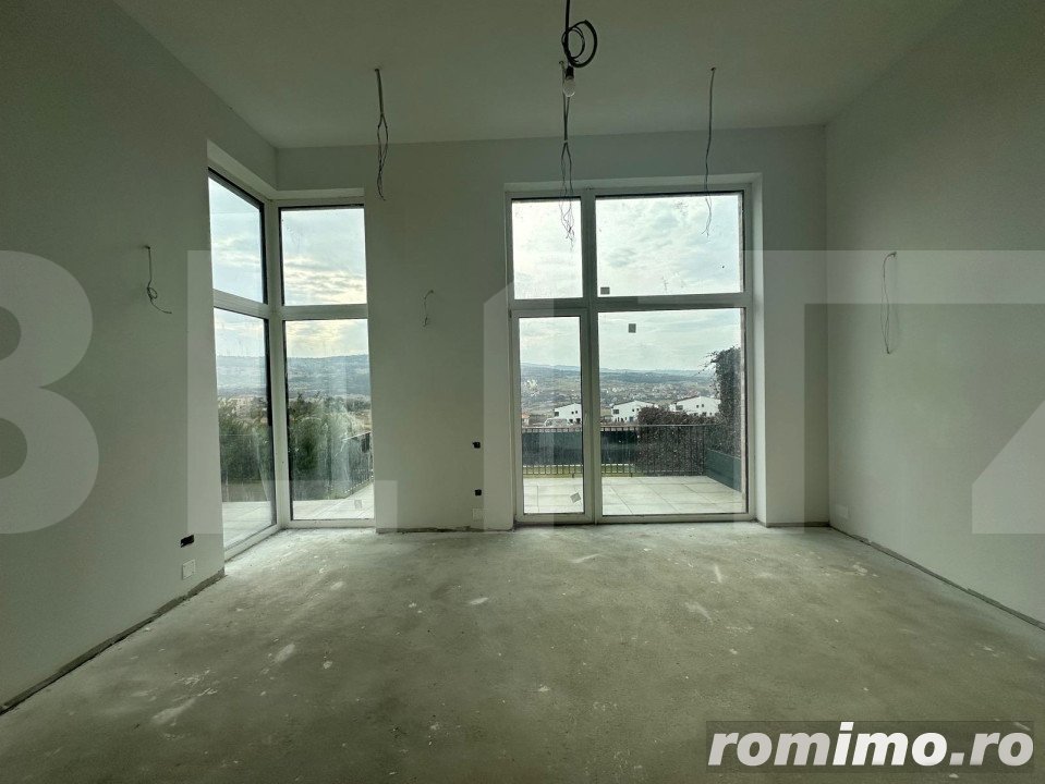 Duplex 5 camere, panorama, 224 mp, teren 280, Borhanci 