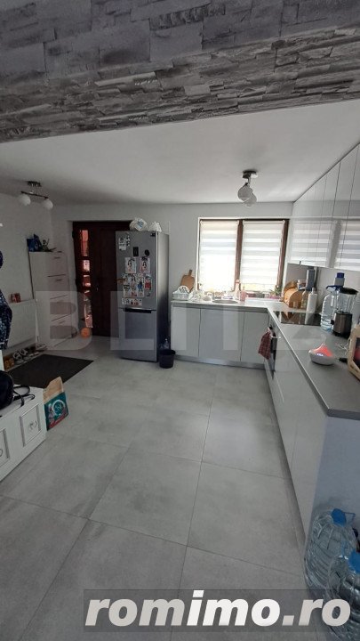 Duplex cu 5 camere, finisat mobilat si utilat, 116 mp, în Sânnicoară