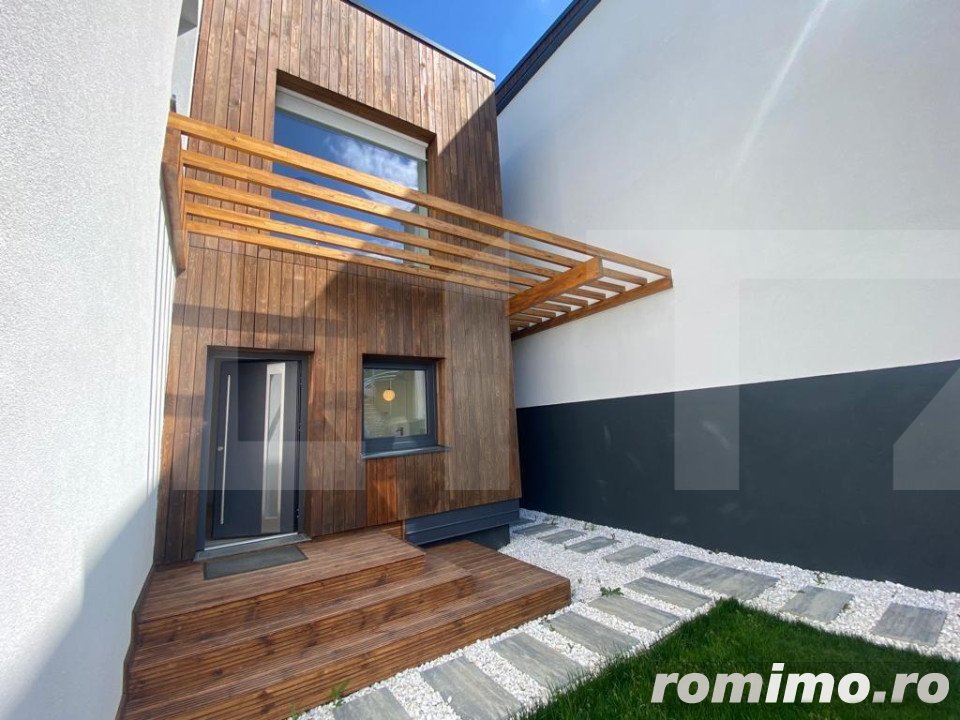  Casă pasivă SMART HOUSE finisată - 184mp, curte 298 mp, cartier Borhanci 