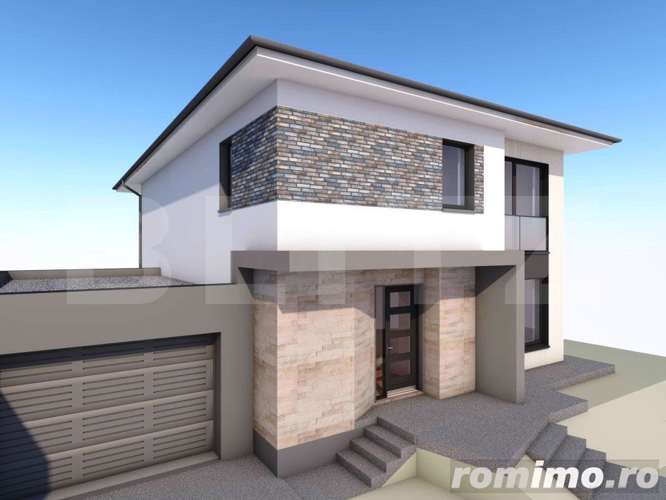 Casa individuala, 170 mp utili, garaj, 770 mp teren, Feleacu