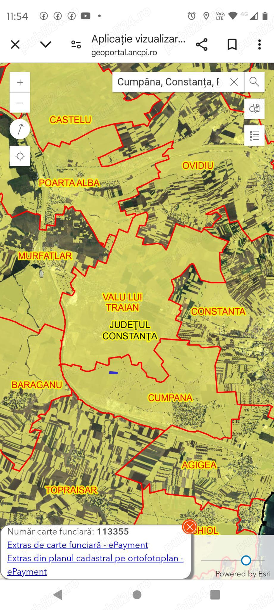 Vand 2,15 ha teren extravilan