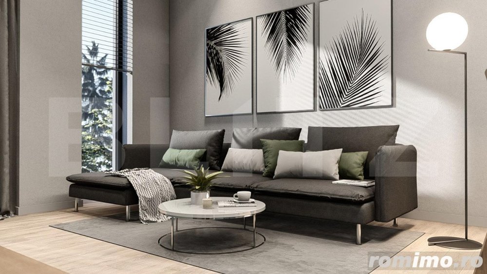 Apartament cu 2 camere, 67mp, terasa 95mp , Torontalului