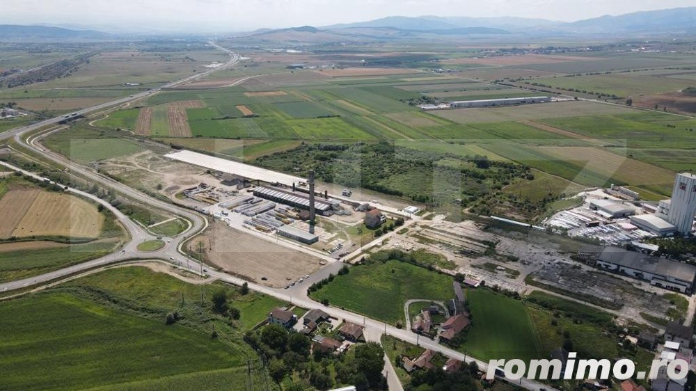 Teren intravilan, 10000 mp, zona industrială Teiuș - Blaj ieșire de pe A10