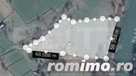 Teren intravilan, 5000 mp, situat lângă râul Arieș